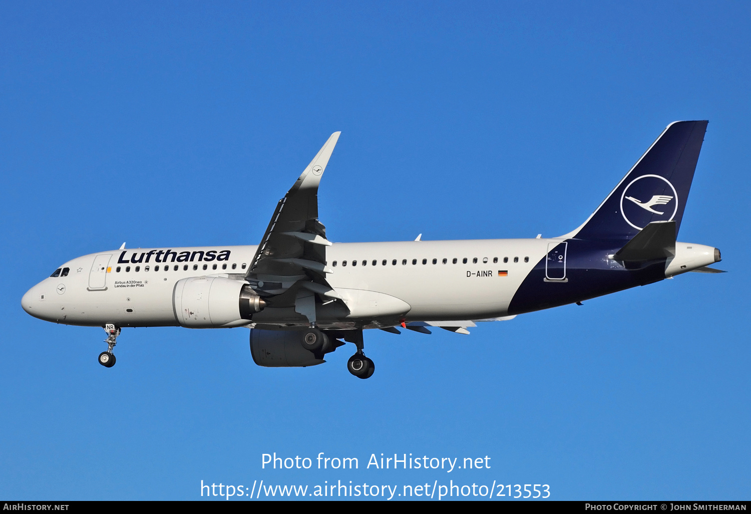 Aircraft Photo of D-AINR | Airbus A320-271N | Lufthansa | AirHistory.net #213553