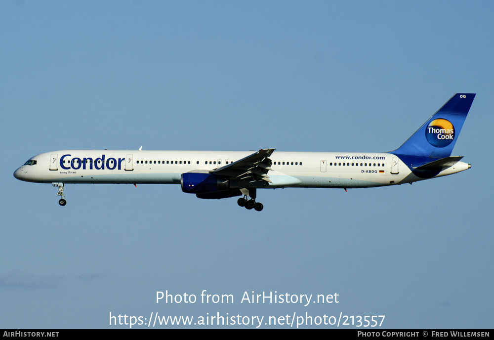 Aircraft Photo of D-ABOG | Boeing 757-330 | Condor Flugdienst | AirHistory.net #213557