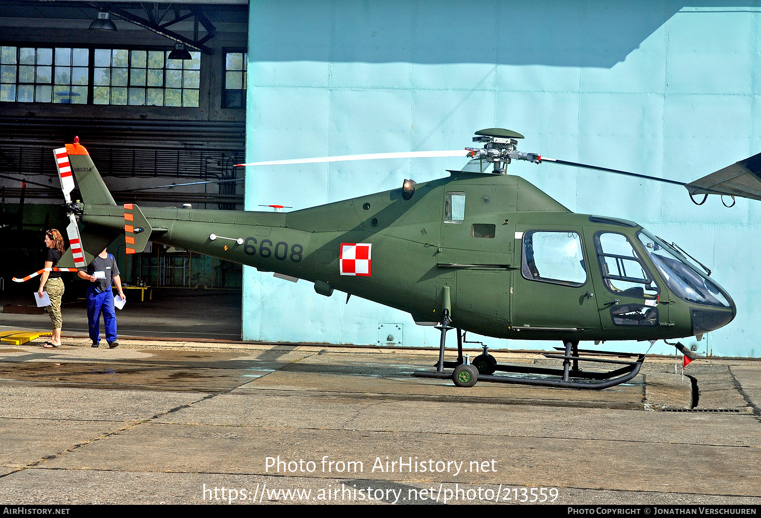 Aircraft Photo of 6608 | PZL-Swidnik SW-4 | Poland - Air Force | AirHistory.net #213559