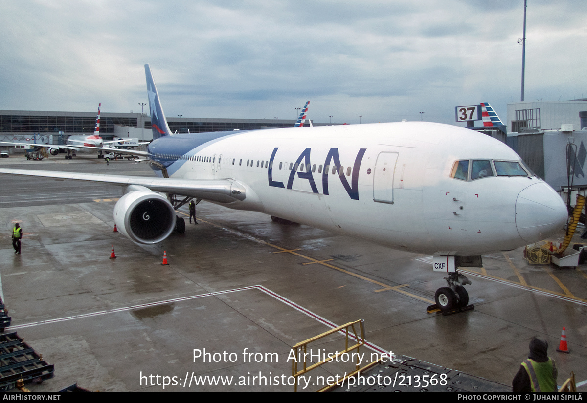 Aircraft Photo of CC-CXF | Boeing 767-316/ER | LAN Airlines - Línea Aérea Nacional | AirHistory.net #213568