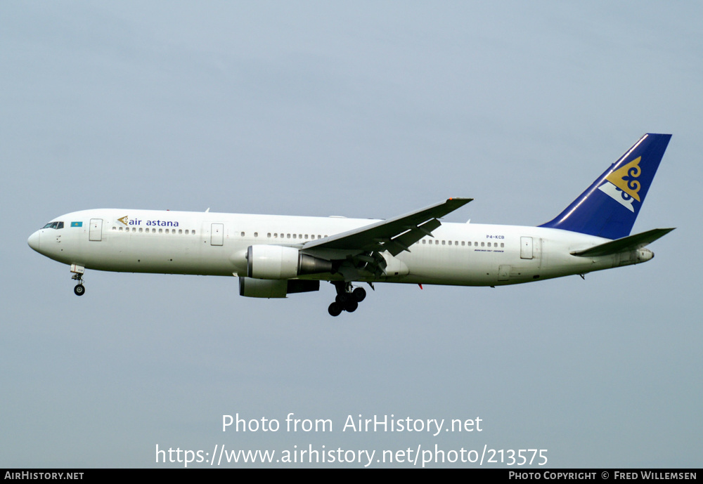 Aircraft Photo of P4-KCB | Boeing 767-306/ER | Air Astana | AirHistory.net #213575