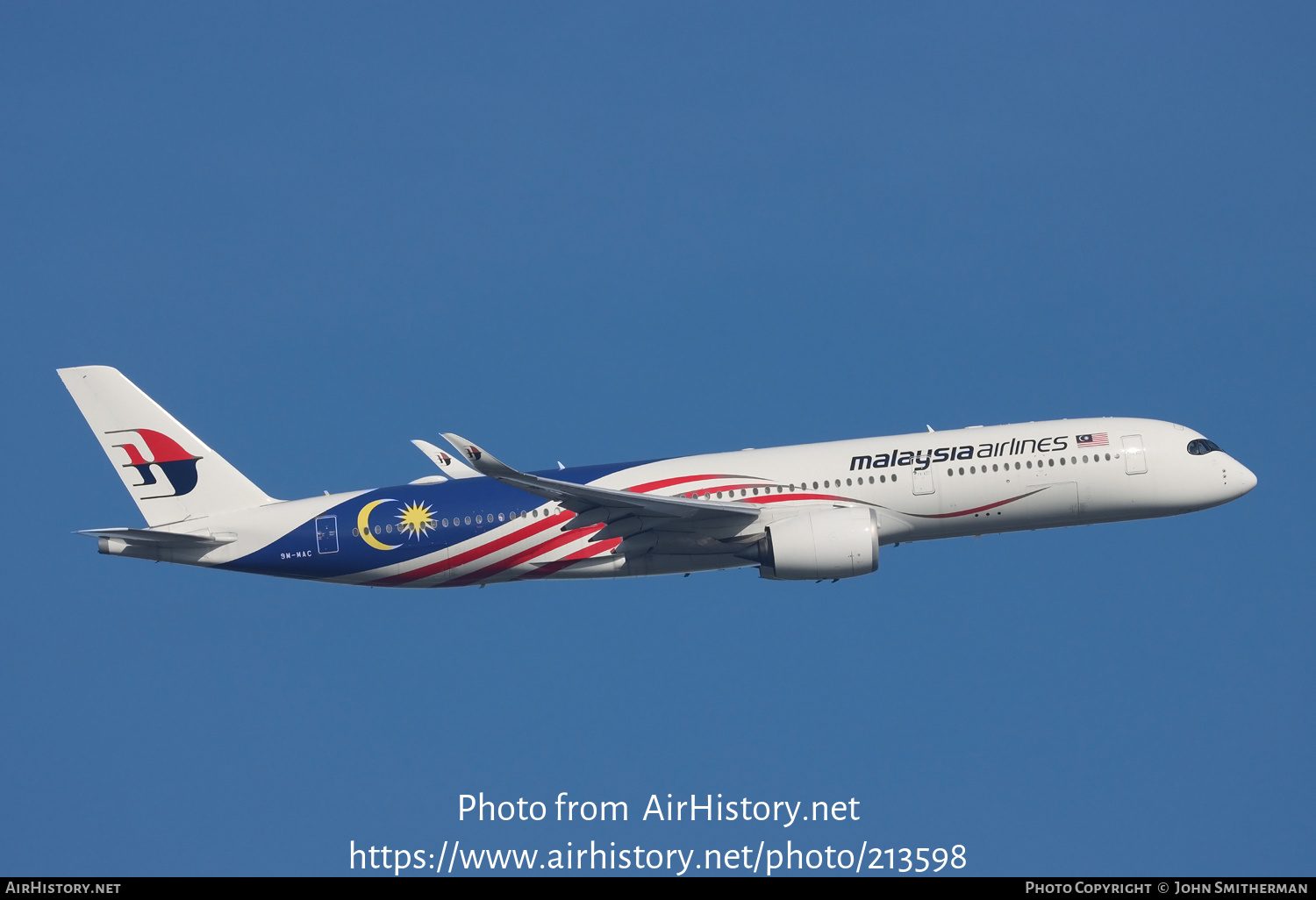 Aircraft Photo of 9M-MAC | Airbus A350-941 | Malaysia Airlines | AirHistory.net #213598