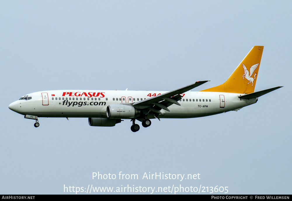 Aircraft Photo of TC-APM | Boeing 737-809 | Pegasus Airlines | AirHistory.net #213605