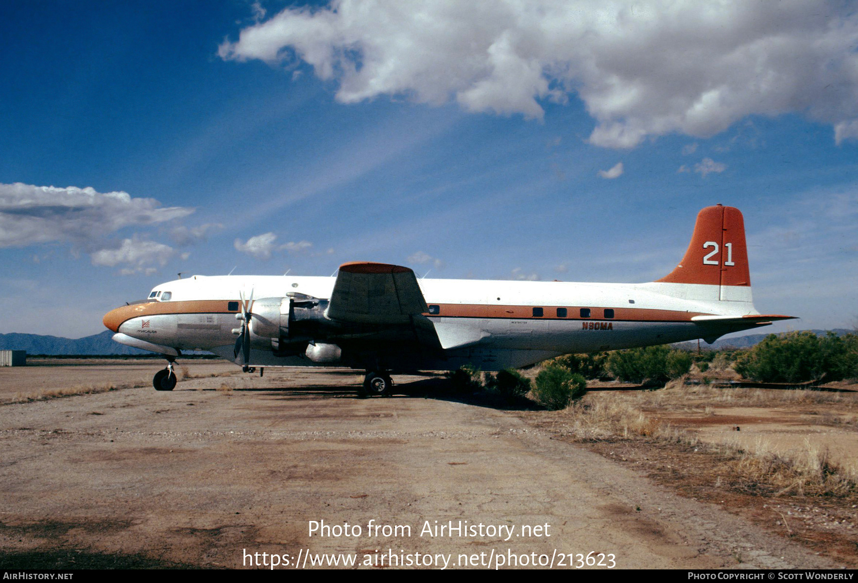 Aircraft Photo of N90MA | Douglas DC-6/AT | Macavia International | AirHistory.net #213623