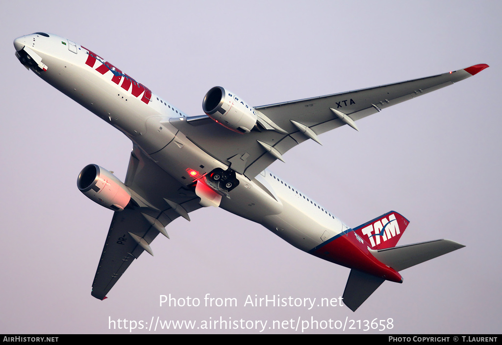 Aircraft Photo of F-WZFS | Airbus A350-941 | TAM Linhas Aéreas | AirHistory.net #213658