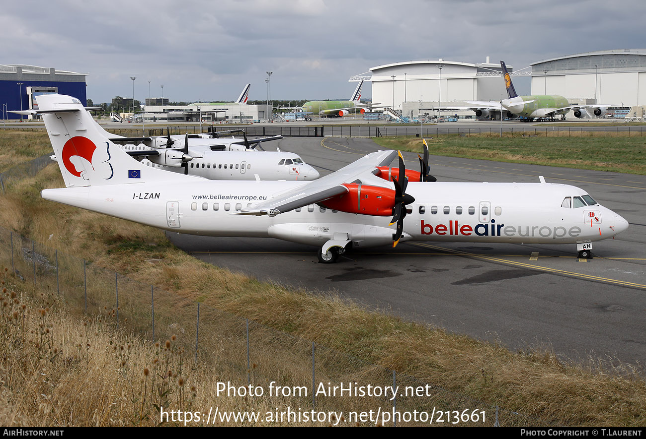 Aircraft Photo of I-LZAN | ATR ATR-72-500 (ATR-72-212A) | Belle Air Europe | AirHistory.net #213661