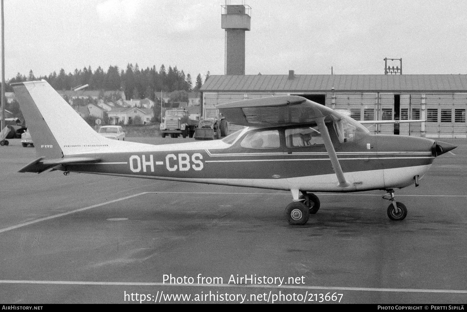 Aircraft Photo of OH-CBS | Reims F172H | AirHistory.net #213667