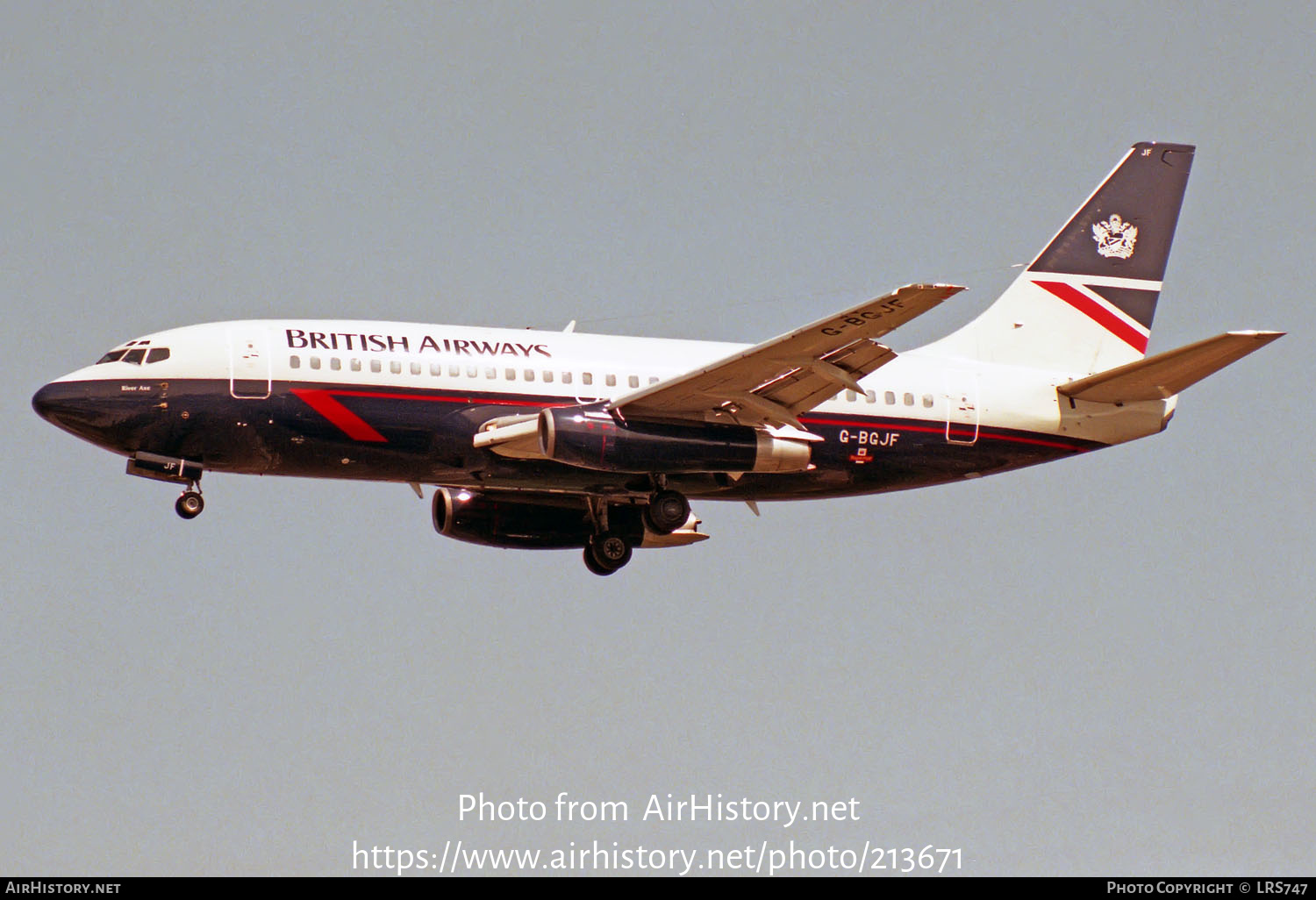 Aircraft Photo of G-BGJF | Boeing 737-236/Adv | British Airways | AirHistory.net #213671