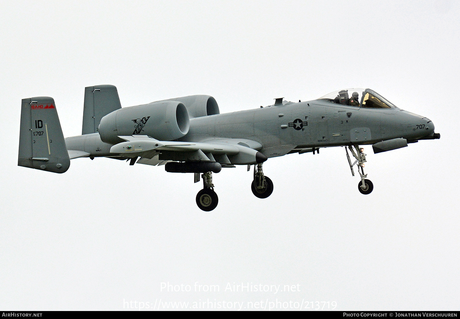 Aircraft Photo of 78-0707 / AF78-707 | Fairchild A-10C Thunderbolt II | USA - Air Force | AirHistory.net #213719