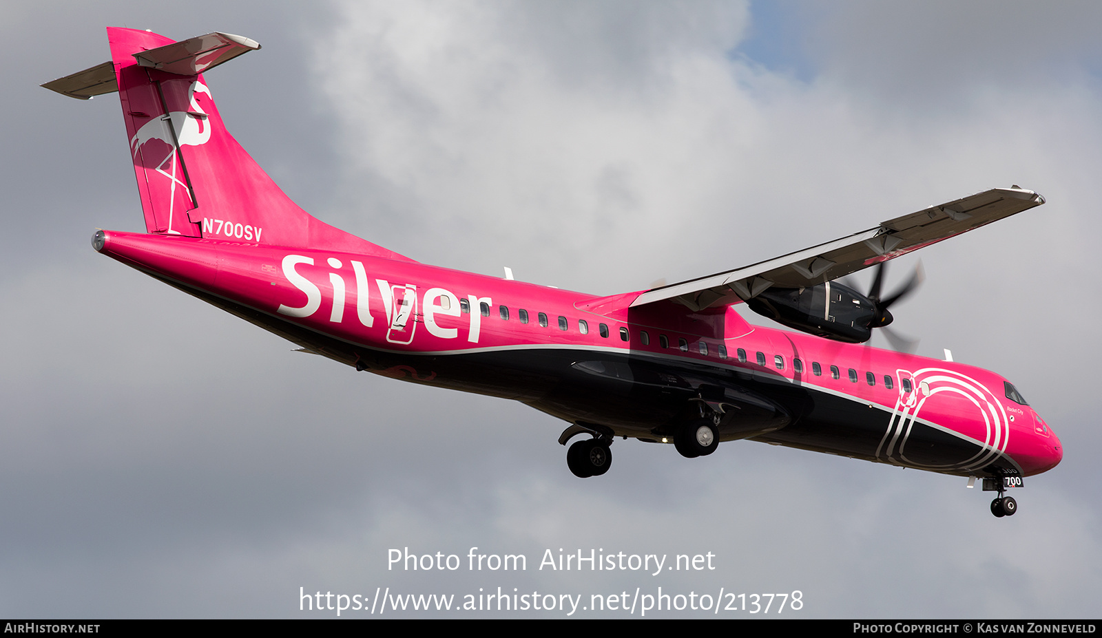 Aircraft Photo of N700SV | ATR ATR-72-600 (ATR-72-212A) | Silver Airways | AirHistory.net #213778