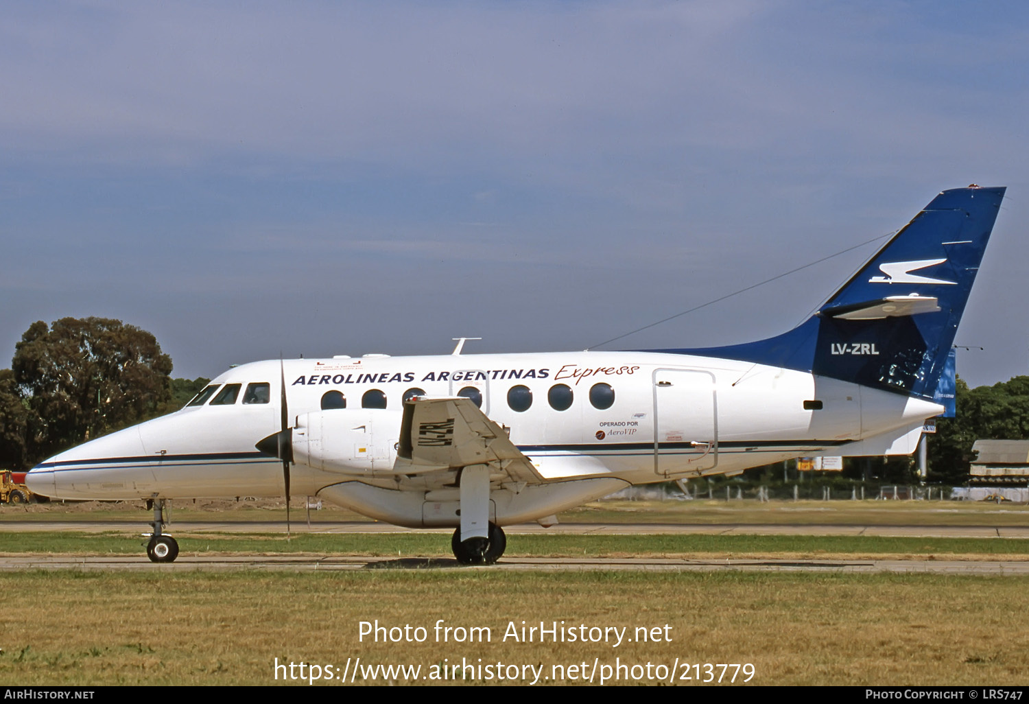 Aircraft Photo of LV-ZRL | British Aerospace BAe-3212 Jetstream Super 31 | Aerolíneas Argentinas Express | AirHistory.net #213779