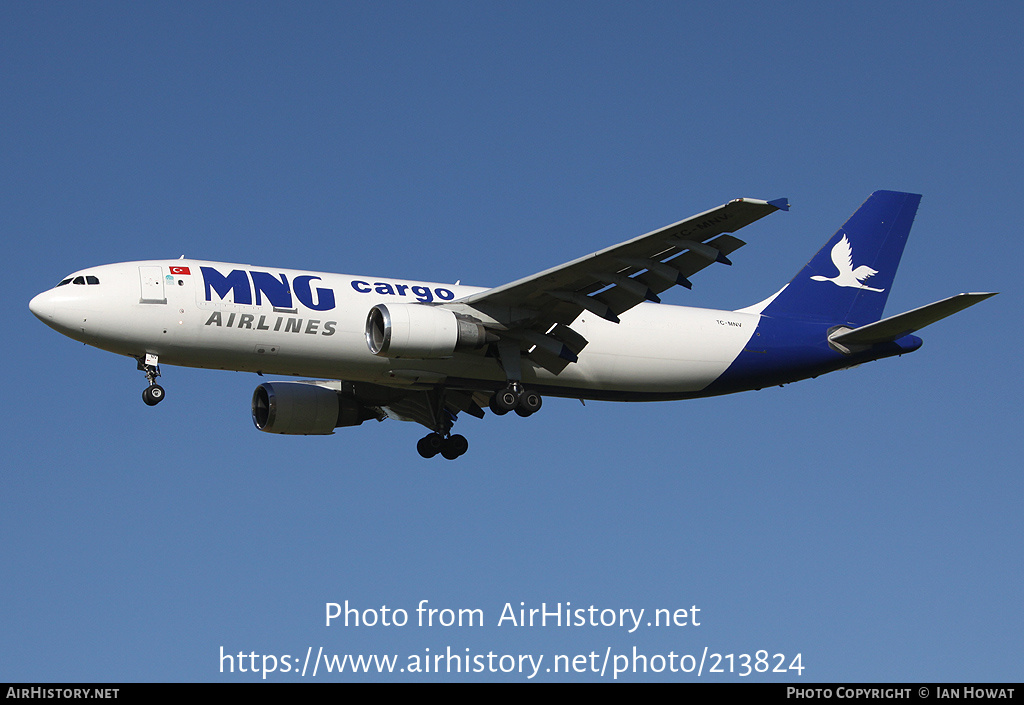 Aircraft Photo of TC-MNV | Airbus A300C4-605R | MNG Airlines Cargo | AirHistory.net #213824