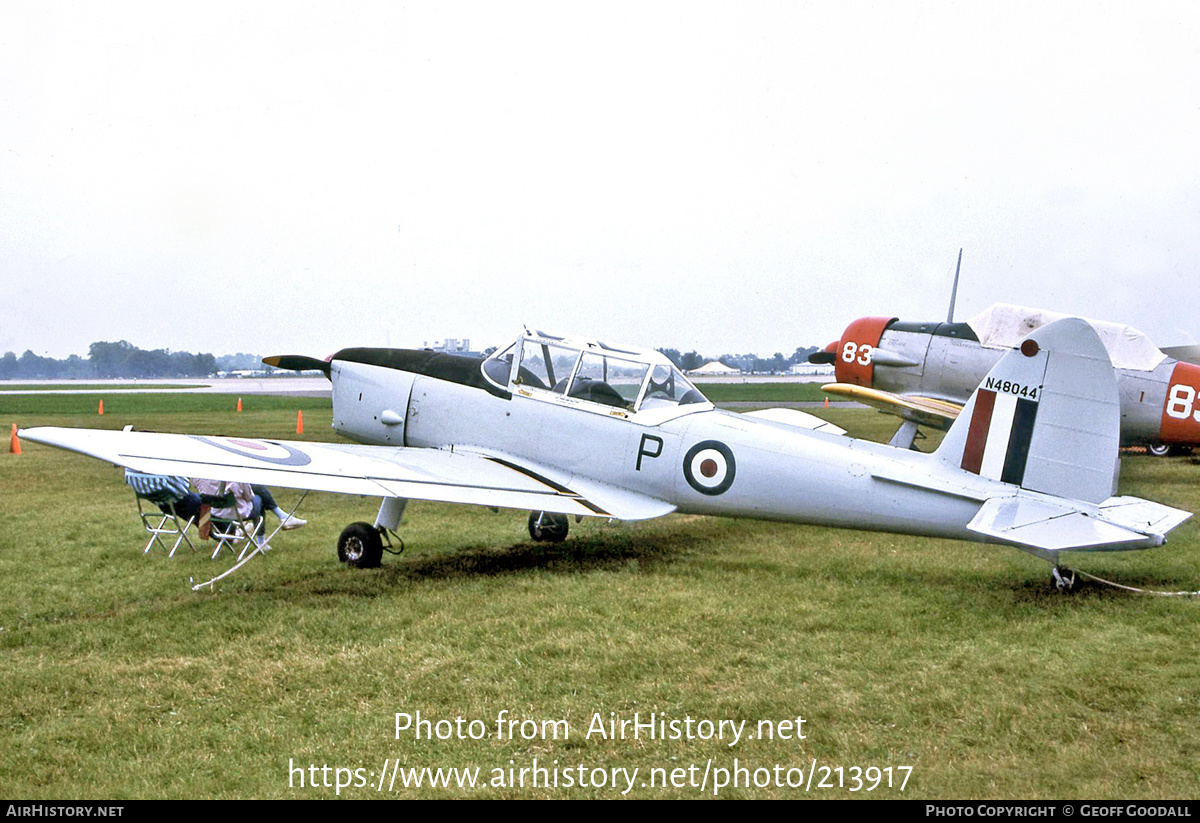 Aircraft Photo of N48044 | De Havilland DHC-1 Chipmunk T10 | UK - Air Force | AirHistory.net #213917