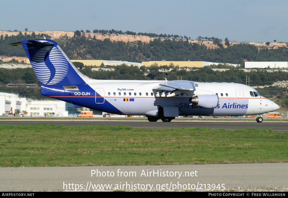 Aircraft Photo of OO-DJH | British Aerospace BAe-146-200 | SN Brussels Airlines | AirHistory.net #213945