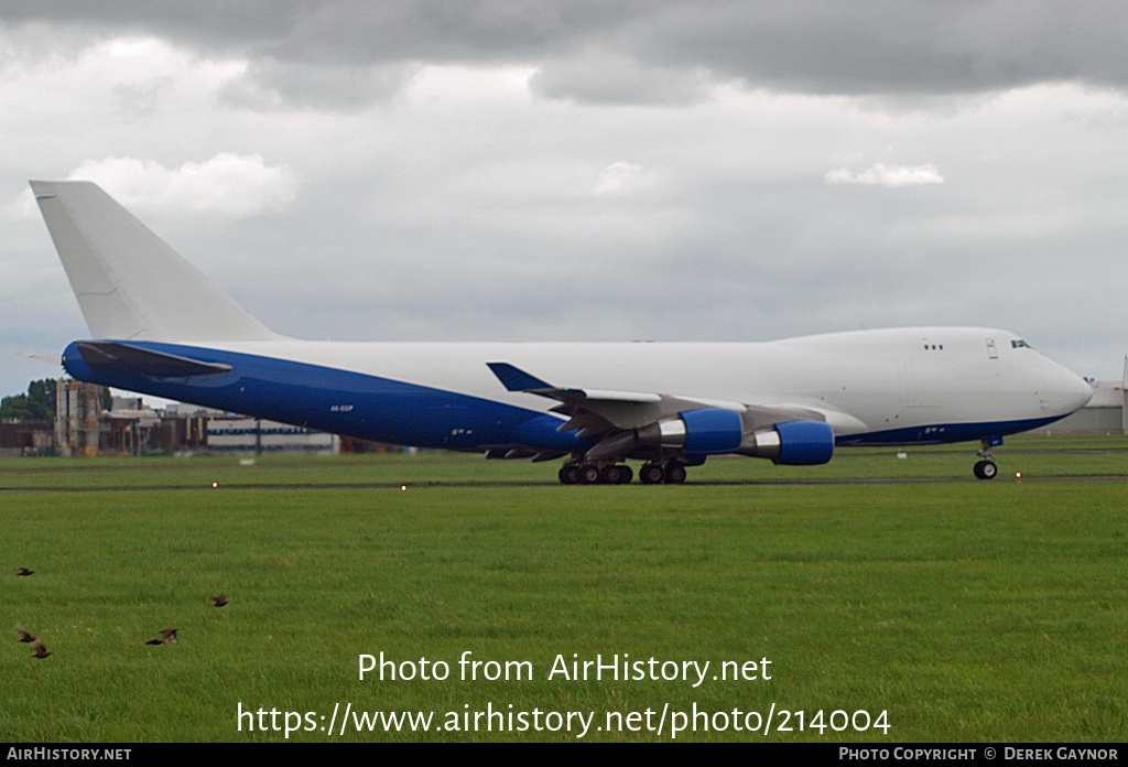 Aircraft Photo of A6-GGP | Boeing 747-412F/SCD | AirHistory.net #214004