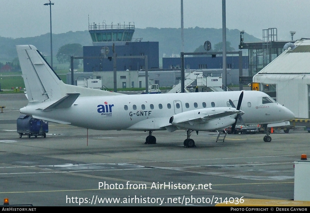 Aircraft Photo of G-GNTF | Saab 340A(QC) | Loganair | AirHistory.net #214036