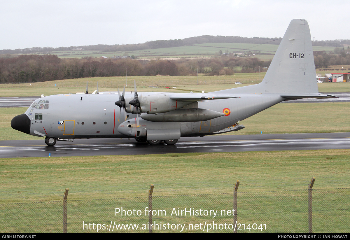 Aircraft Photo of CH-12 | Lockheed C-130H Hercules | Belgium - Air Force | AirHistory.net #214041