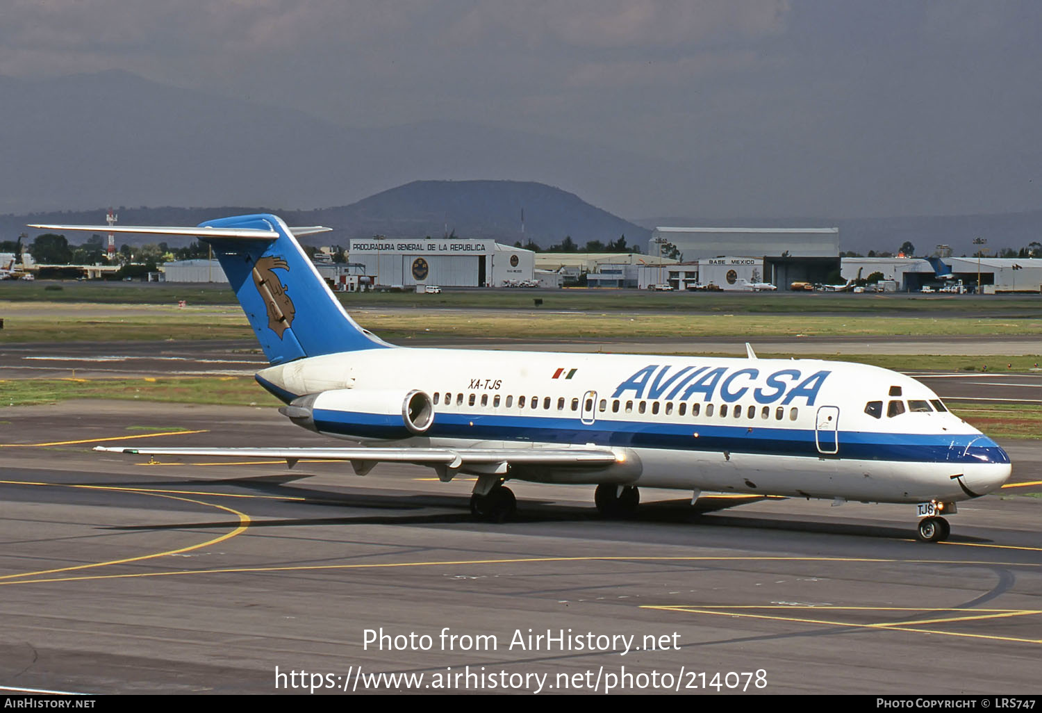 Aircraft Photo of XA-TJS | McDonnell Douglas DC-9-15 | Aviacsa - Aviación de Chiapas | AirHistory.net #214078