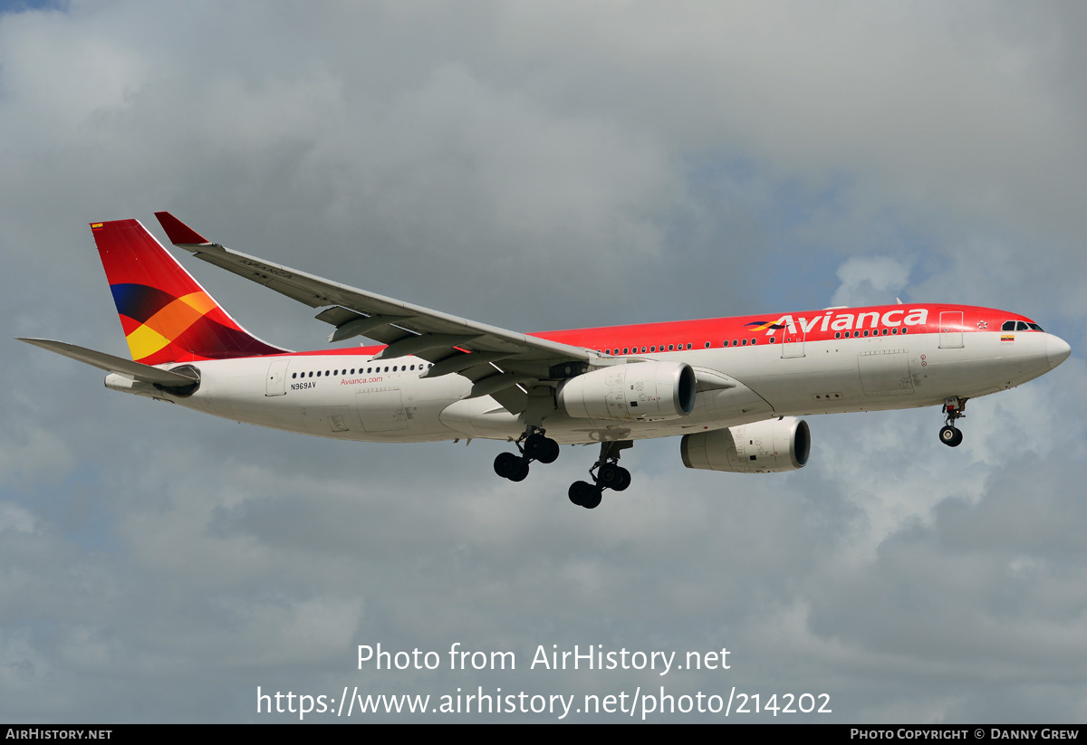 Aircraft Photo of N969AV | Airbus A330-243 | Avianca | AirHistory.net #214202