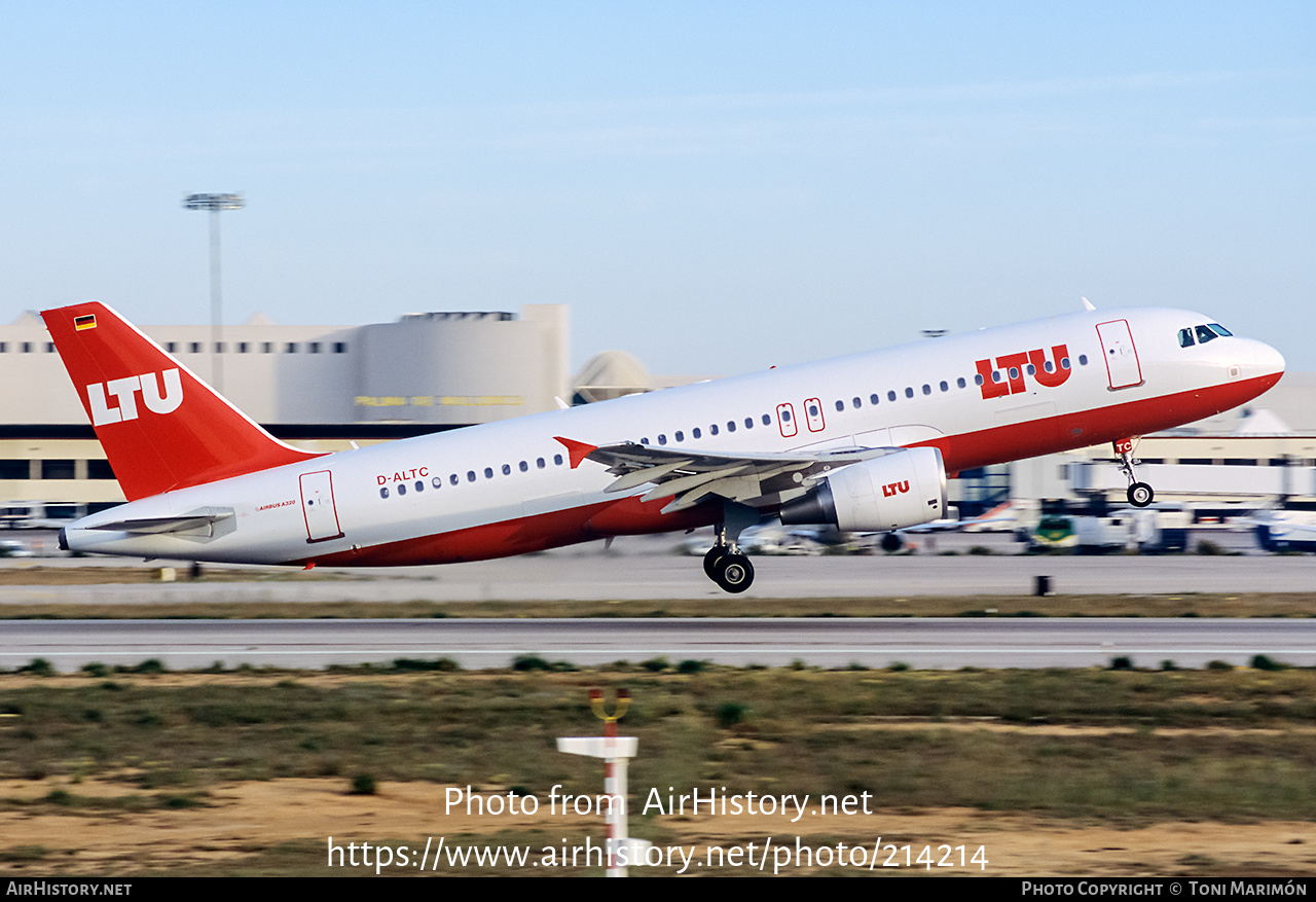 Aircraft Photo of D-ALTC | Airbus A320-214 | LTU - Lufttransport-Unternehmen | AirHistory.net #214214