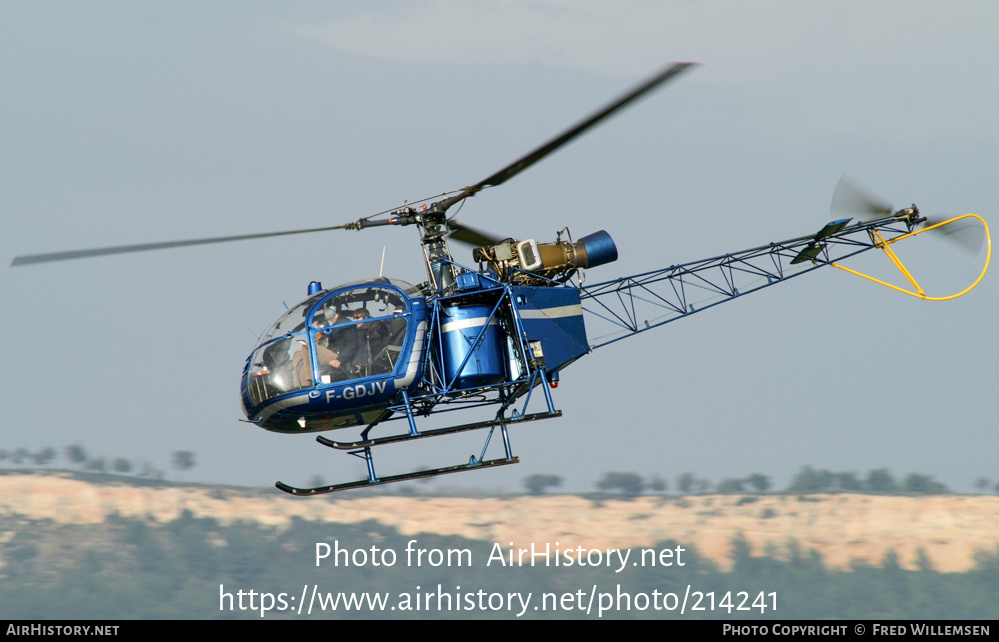 Aircraft Photo of F-GDJV | Sud SA-313B Alouette II | AirHistory.net #214241