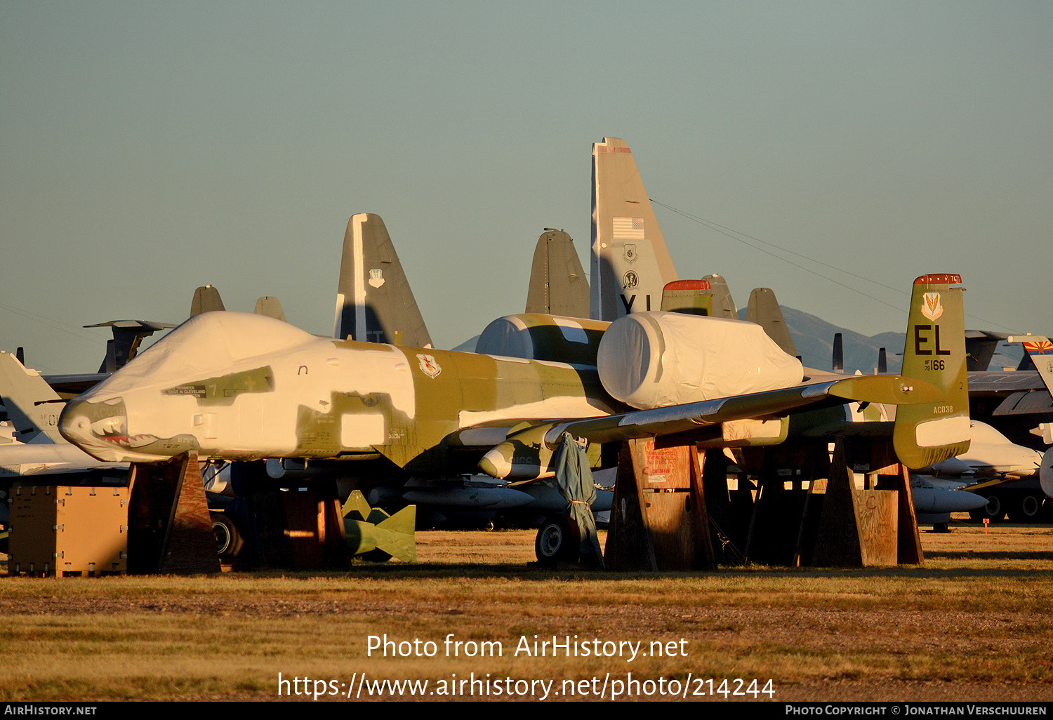 Aircraft Photo of 79-0166 / AF79-166 | Fairchild A-10A Thunderbolt II | USA - Air Force | AirHistory.net #214244