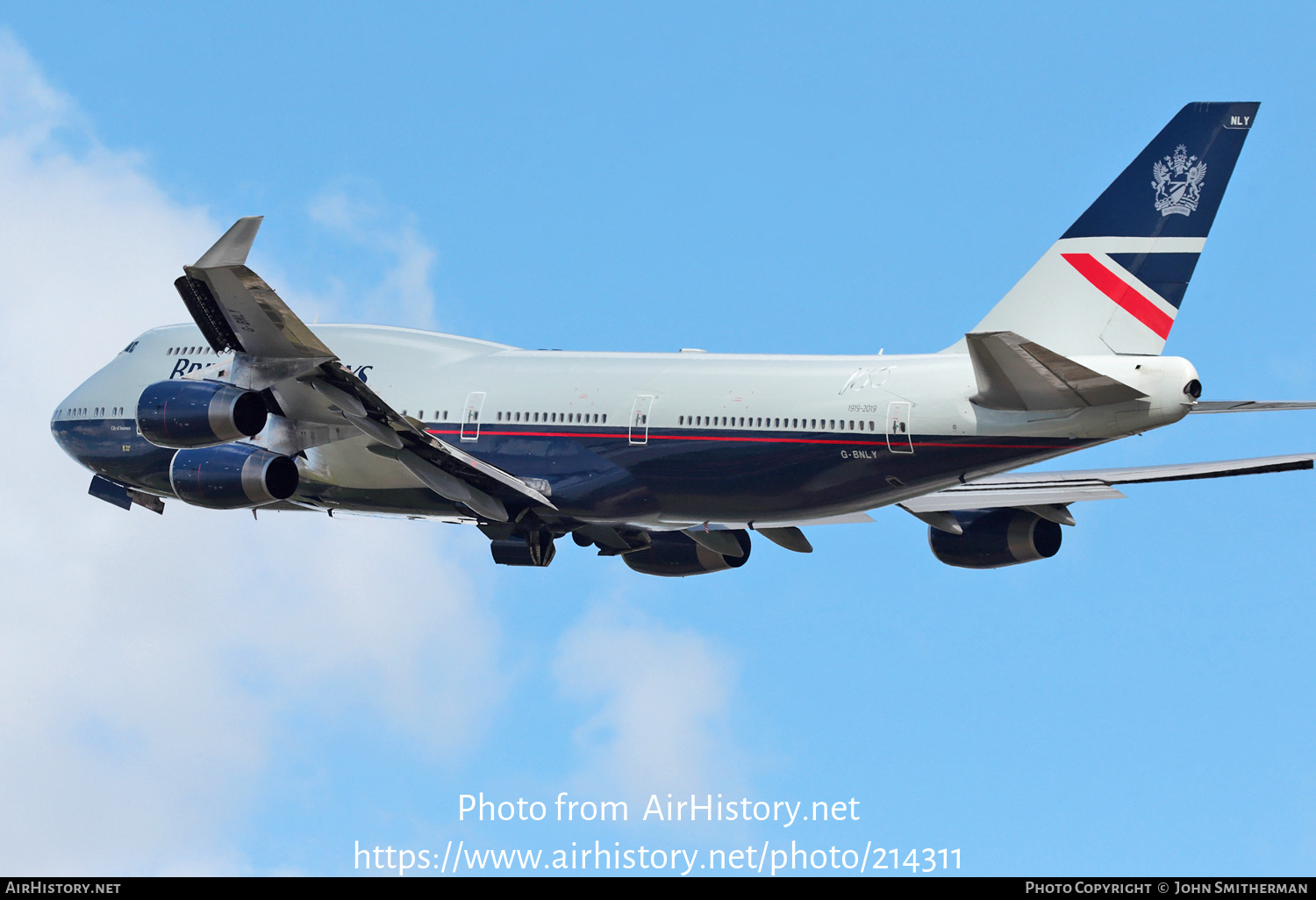 Aircraft Photo of G-BNLY | Boeing 747-436 | British Airways | AirHistory.net #214311