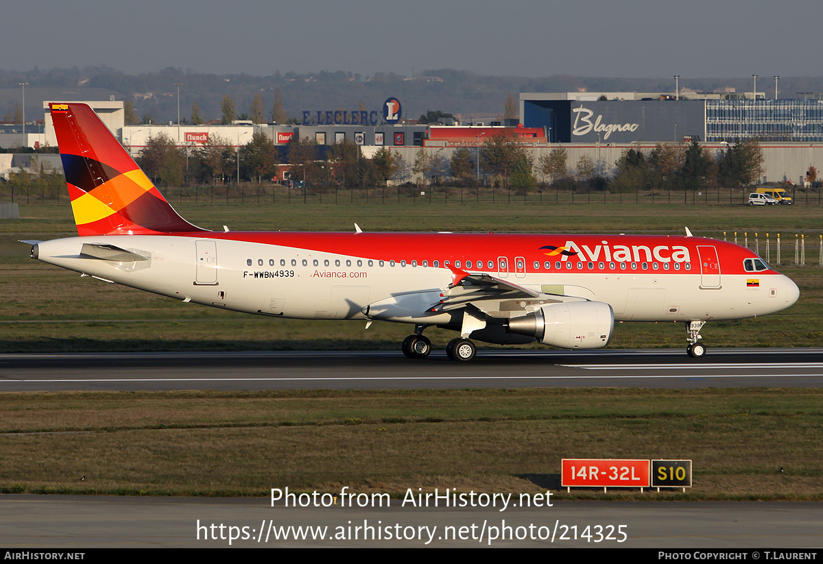 Aircraft Photo of F-WWBN | Airbus A320-214 | Avianca | AirHistory.net #214325