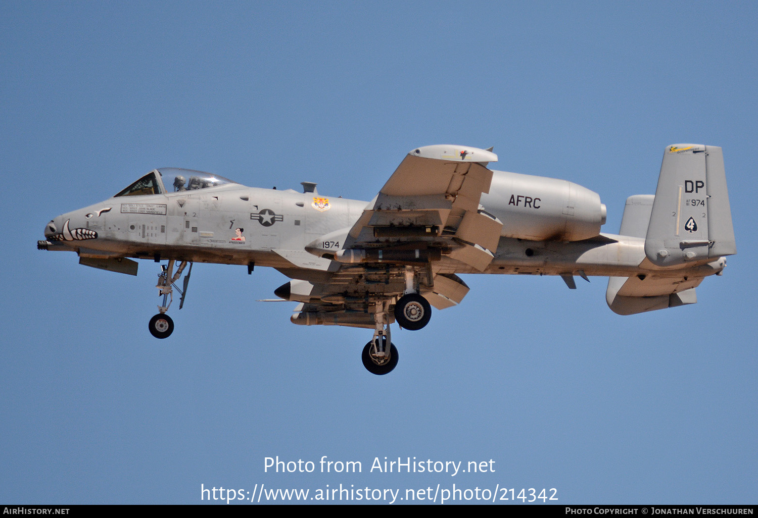 Aircraft Photo of 81-0974 / AF81-974 | Fairchild A-10C Thunderbolt II | USA - Air Force | AirHistory.net #214342