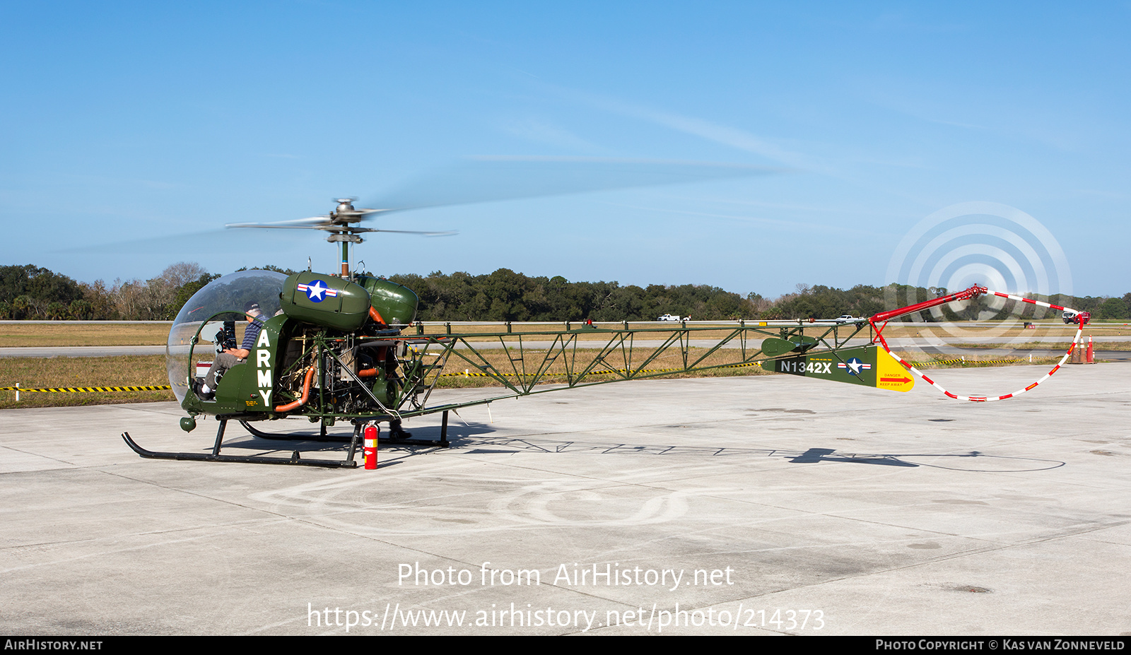 Aircraft Photo of N1342X | Bell 47G-4A | USA - Army | AirHistory.net #214373