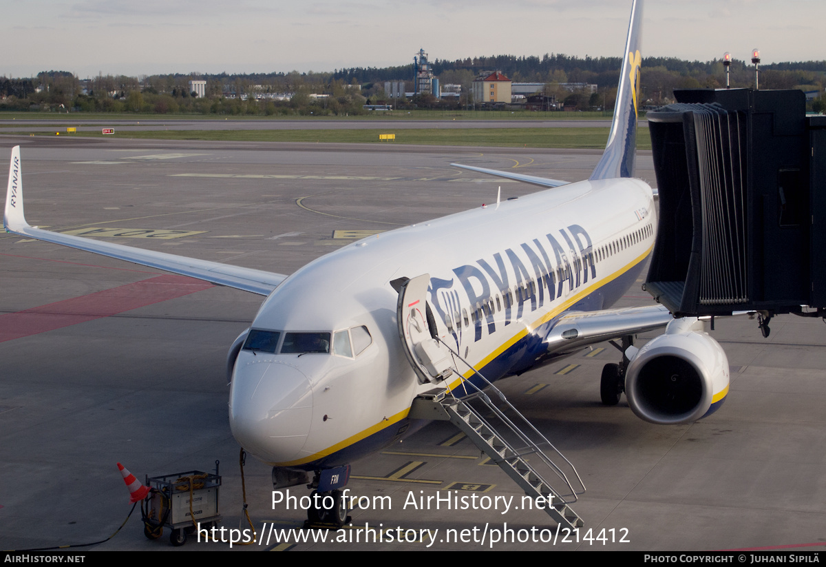 Aircraft Photo of EI-FRN | Boeing 737-8AS | Ryanair | AirHistory.net #214412