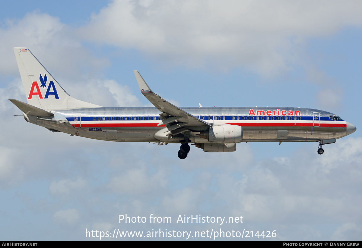 Aircraft Photo of N936AN | Boeing 737-823 | American Airlines | AirHistory.net #214426