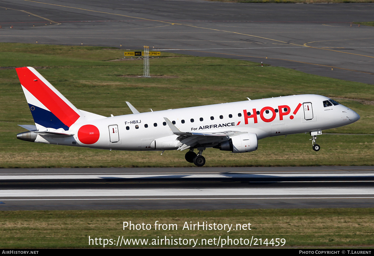 Aircraft Photo of F-HBXJ | Embraer 170STD (ERJ-170-100STD) | Hop! | AirHistory.net #214459