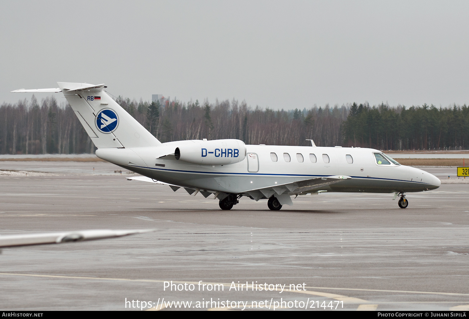 Aircraft Photo of D-CHRB | Cessna 525C CitationJet CJ4 | Hahn Air | AirHistory.net #214471