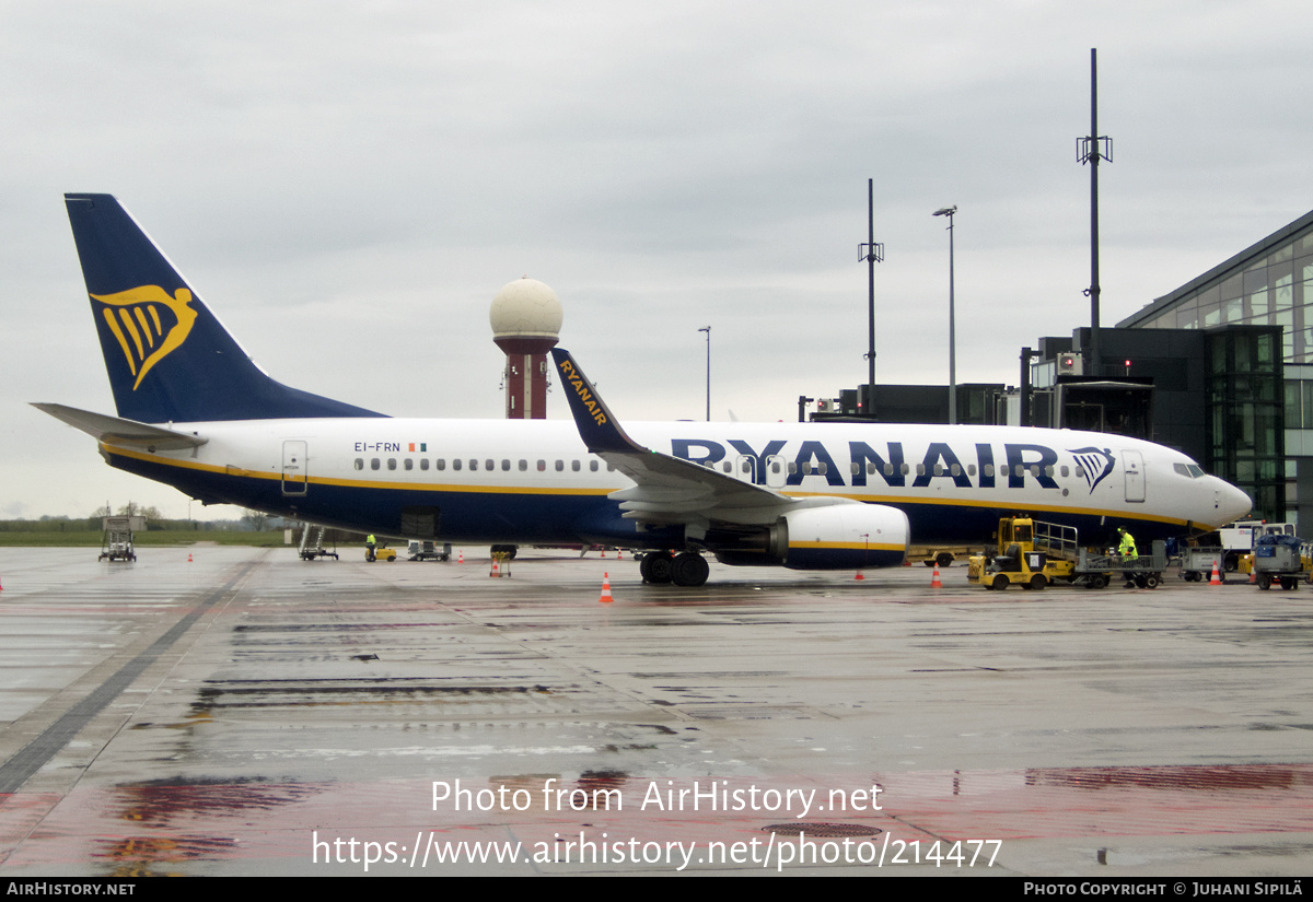 Aircraft Photo of EI-FRN | Boeing 737-8AS | Ryanair | AirHistory.net #214477