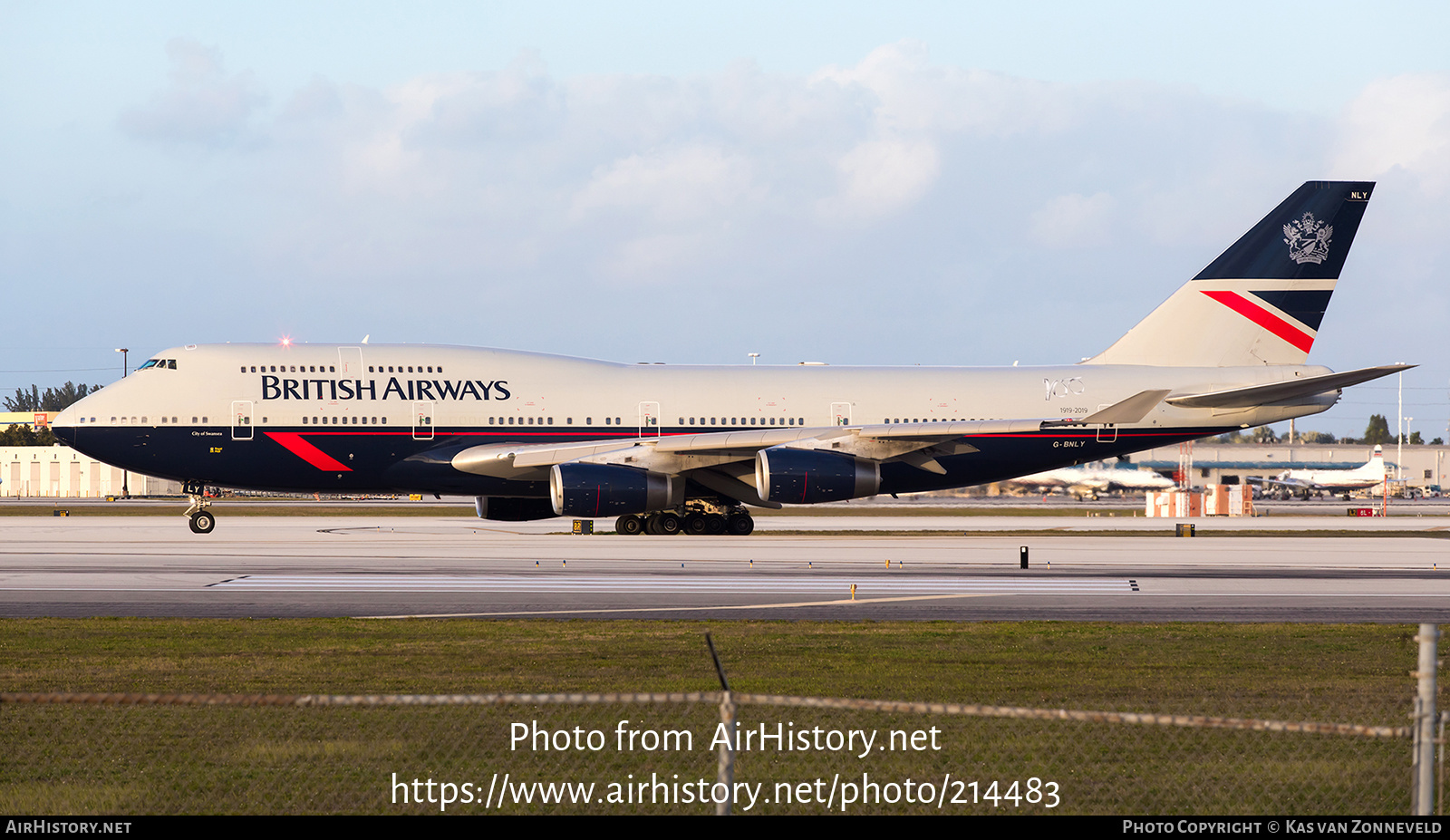 Aircraft Photo of G-BNLY | Boeing 747-436 | British Airways | AirHistory.net #214483