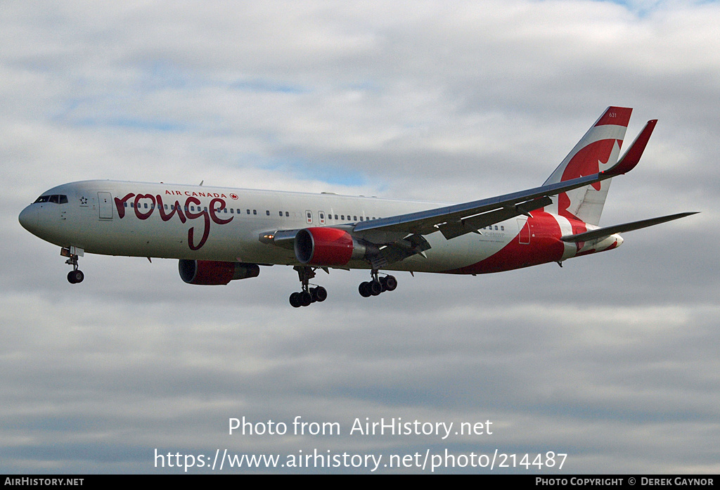 Aircraft Photo of C-FMWP | Boeing 767-333/ER | Air Canada Rouge | AirHistory.net #214487