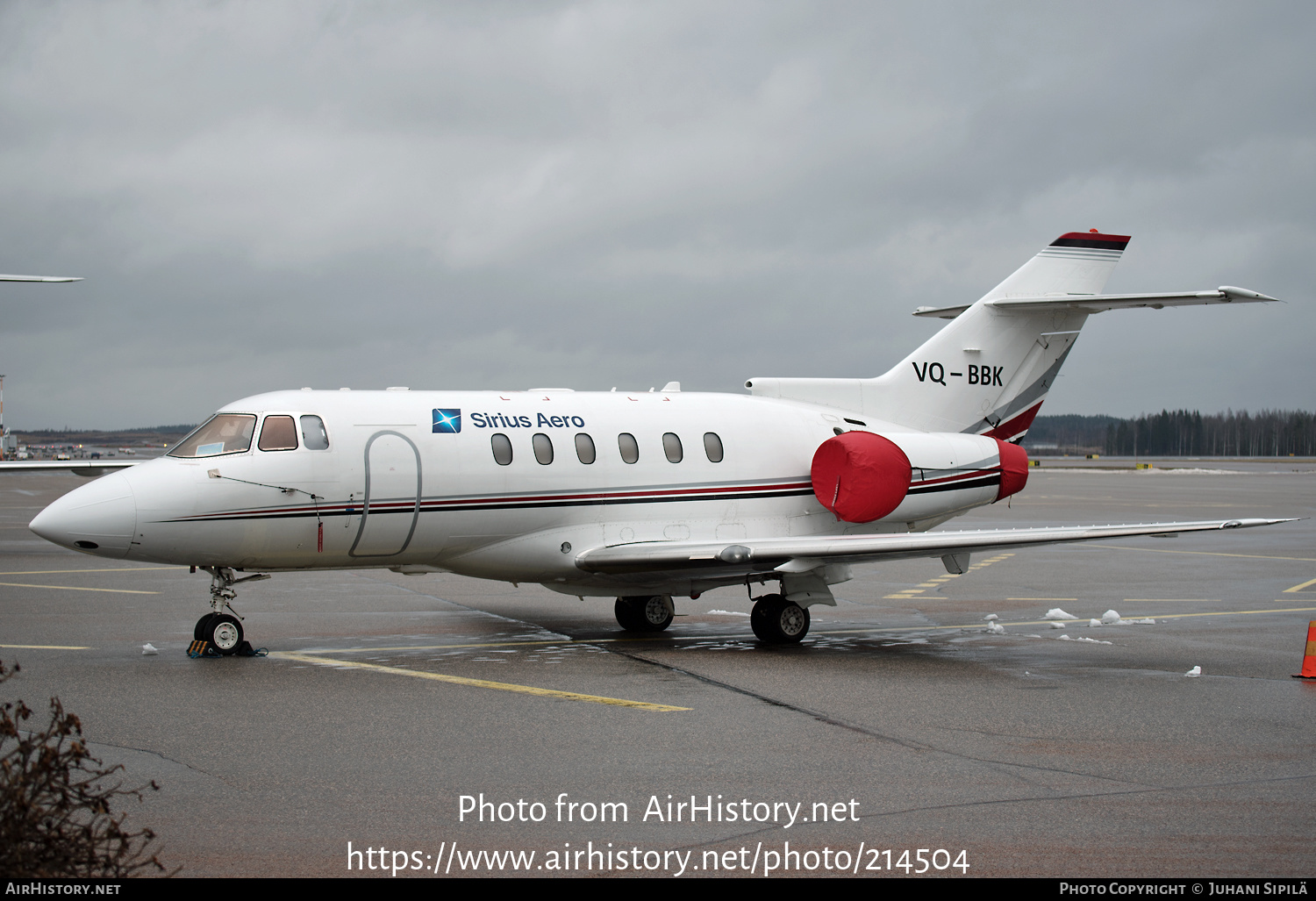 Aircraft Photo of VQ-BBK | Hawker Beechcraft 750 | Sirius-Aero | AirHistory.net #214504