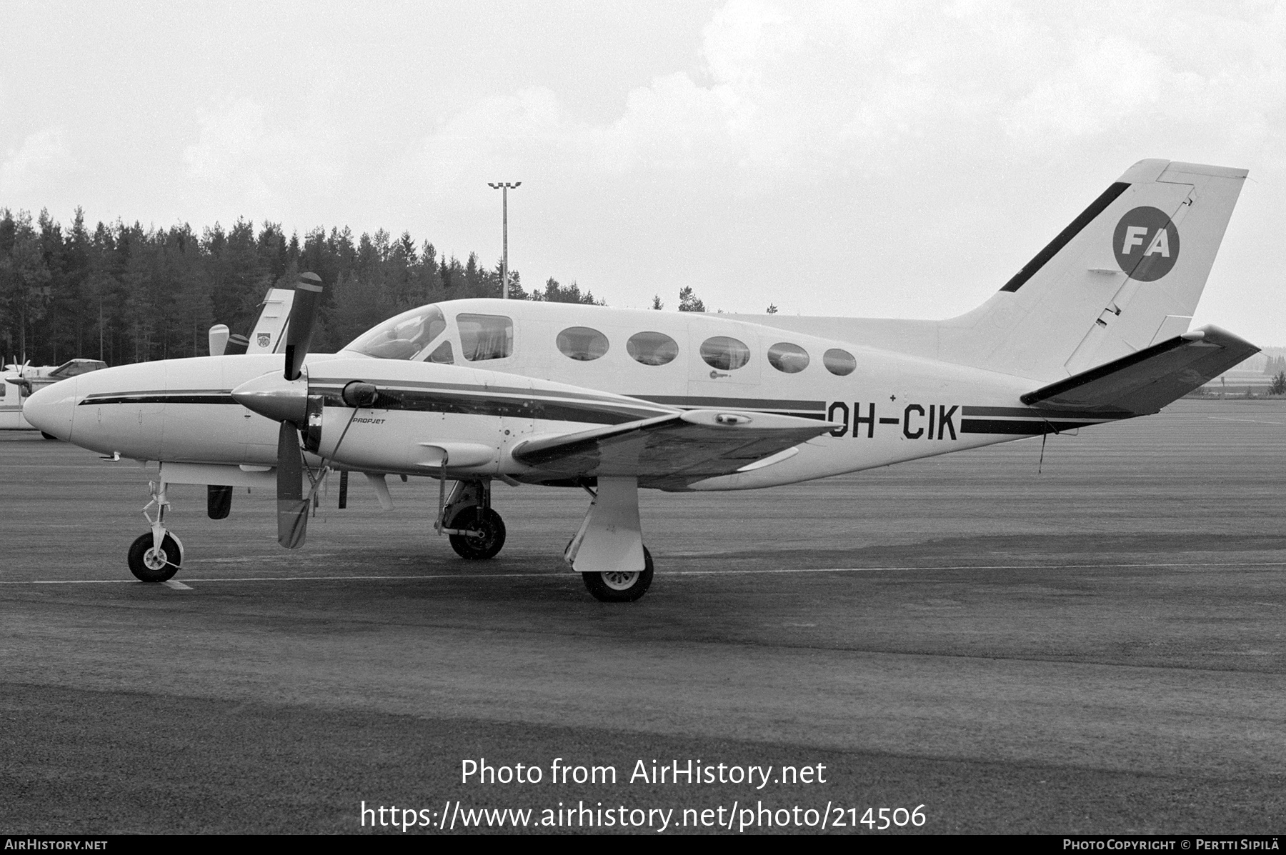 Aircraft Photo of OH-CIK | Cessna 425 Corsair | Finnaviation | AirHistory.net #214506