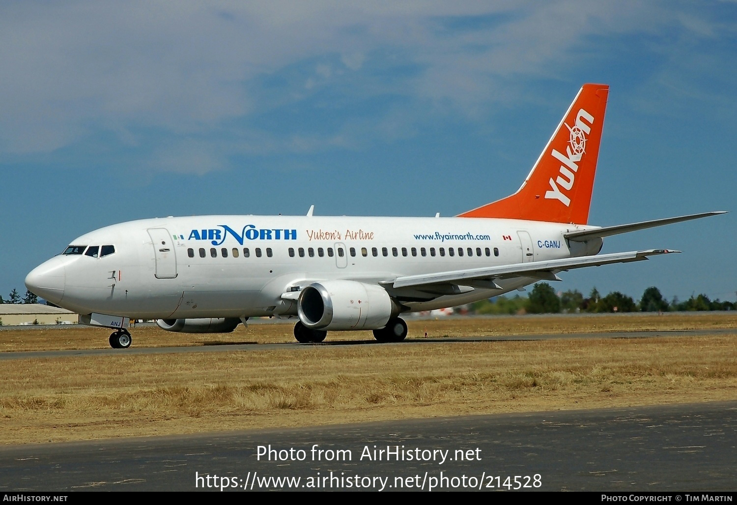 Aircraft Photo of C-GANJ | Boeing 737-548 | Air North | AirHistory.net #214528