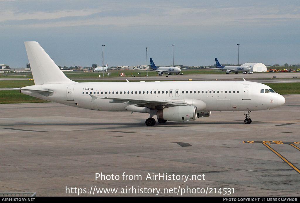 Aircraft Photo of LY-VEQ | Airbus A320-232 | AirHistory.net #214531