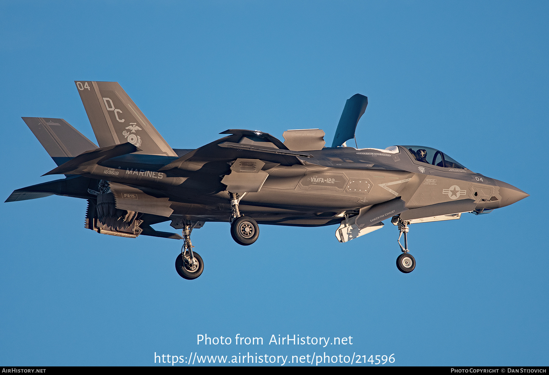 Aircraft Photo of 169618 | Lockheed Martin F-35B Lightning II | USA - Marines | AirHistory.net #214596