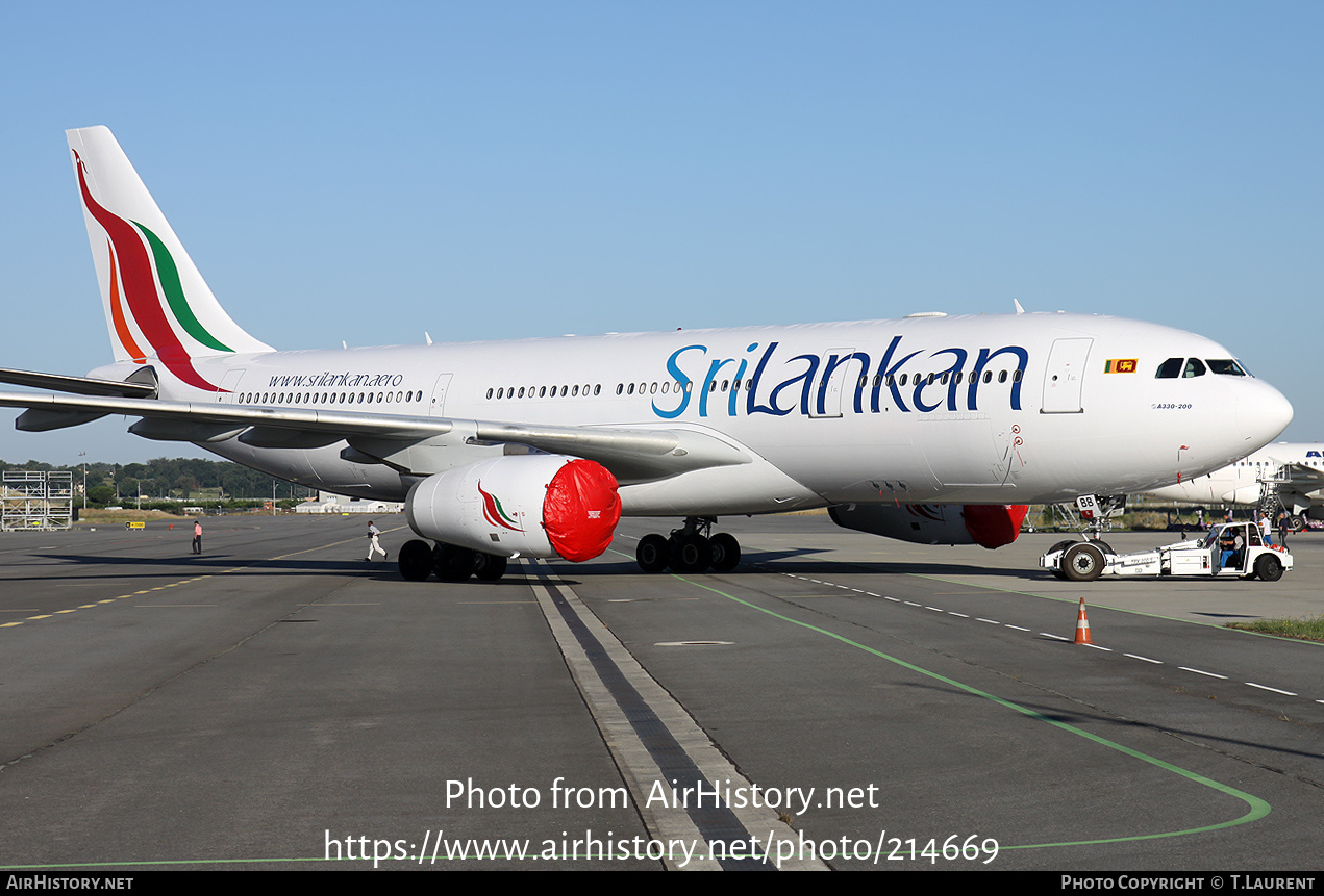 Aircraft Photo of G-WWBB | Airbus A330-243 | SriLankan Airlines | AirHistory.net #214669