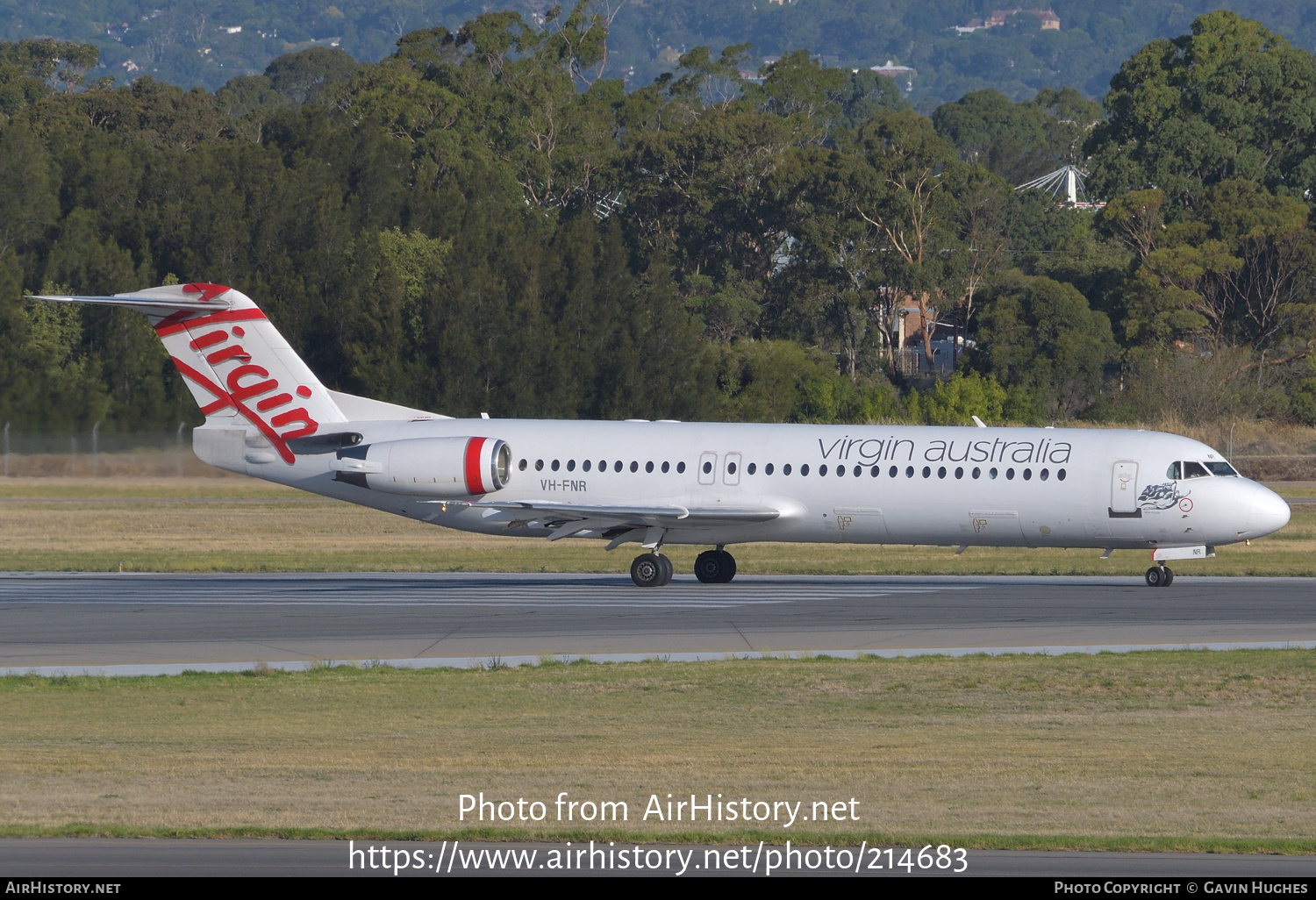 Aircraft Photo of VH-FNR | Fokker 100 (F28-0100) | Virgin Australia Regional Airlines | AirHistory.net #214683