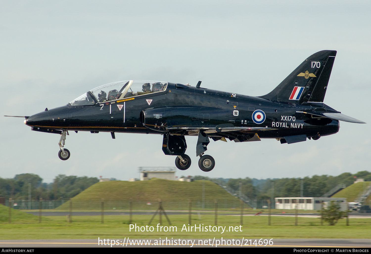 Aircraft Photo of XX170 | Hawker Siddeley Hawk T.1 | UK - Navy | AirHistory.net #214696