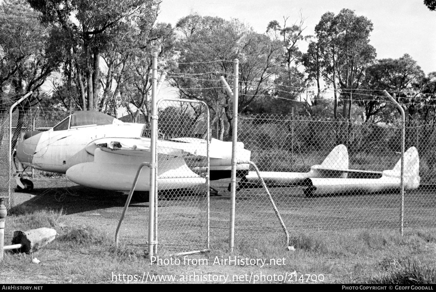 Aircraft Photo of A79-308 | De Havilland D.H. 100 Vampire FB31 | Australia - Air Force | AirHistory.net #214700