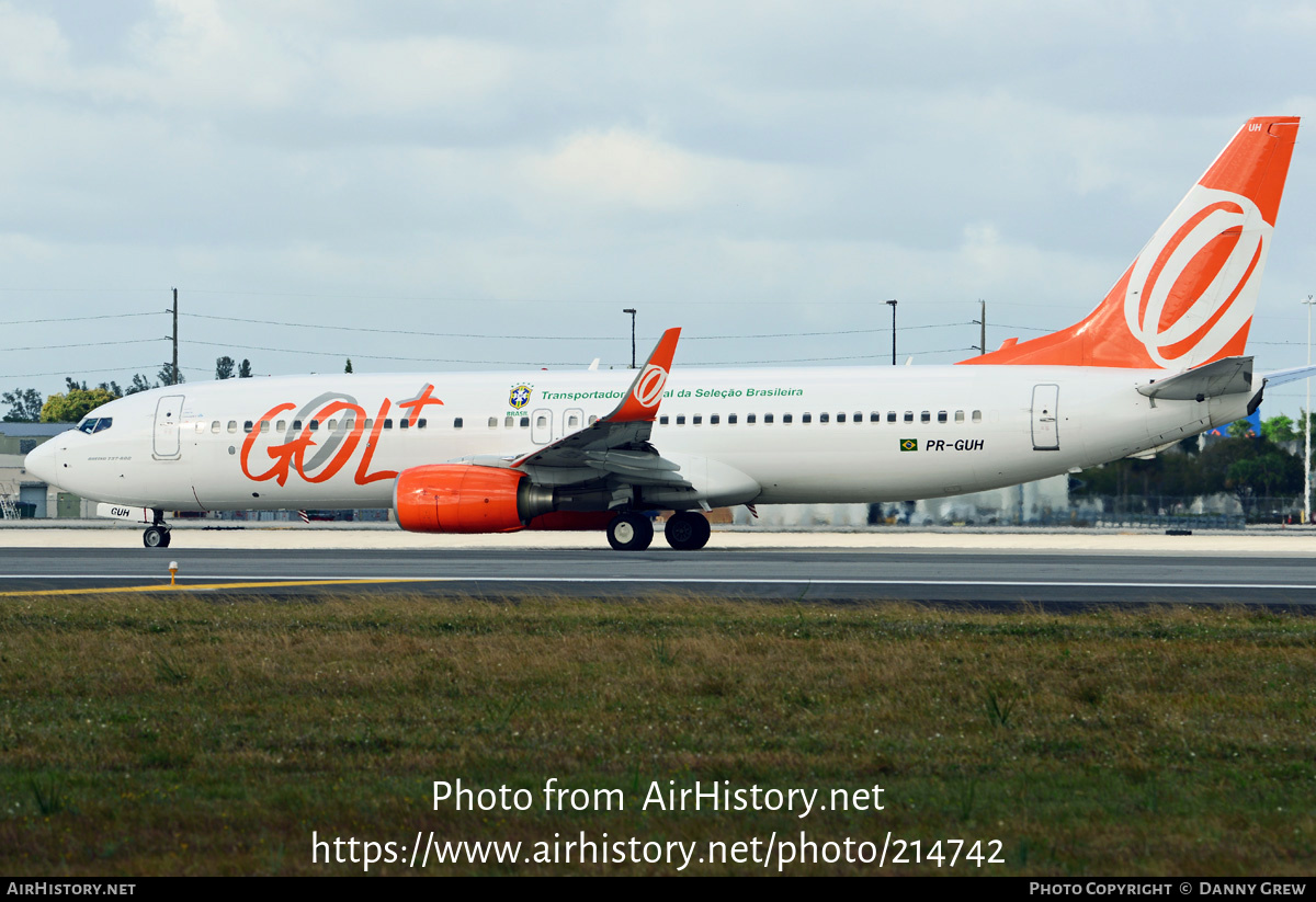 Aircraft Photo of PR-GUH | Boeing 737-8EH | GOL Linhas Aéreas | AirHistory.net #214742