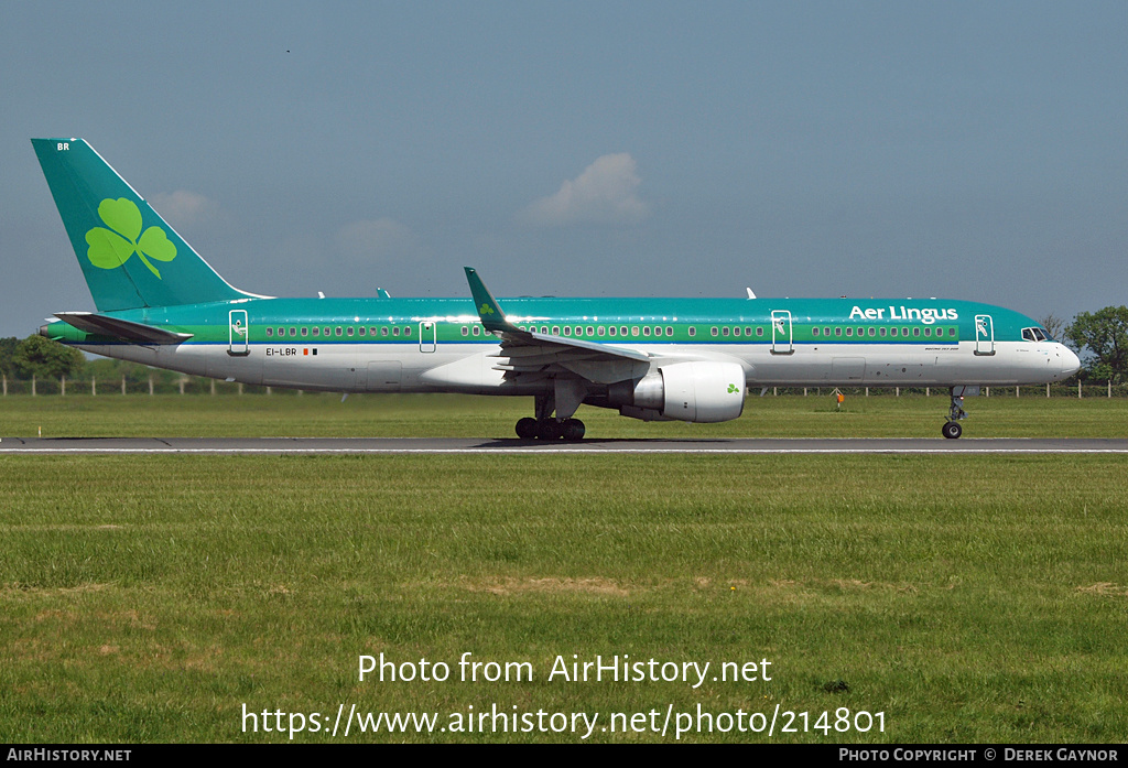 Aircraft Photo of EI-LBR | Boeing 757-2Q8 | Aer Lingus | AirHistory.net #214801