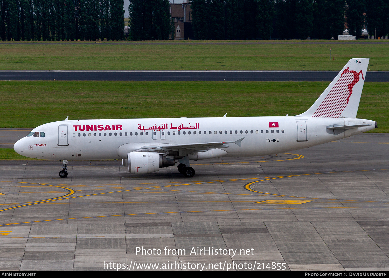 Aircraft Photo of TS-IME | Airbus A320-211 | Tunisair | AirHistory.net #214855