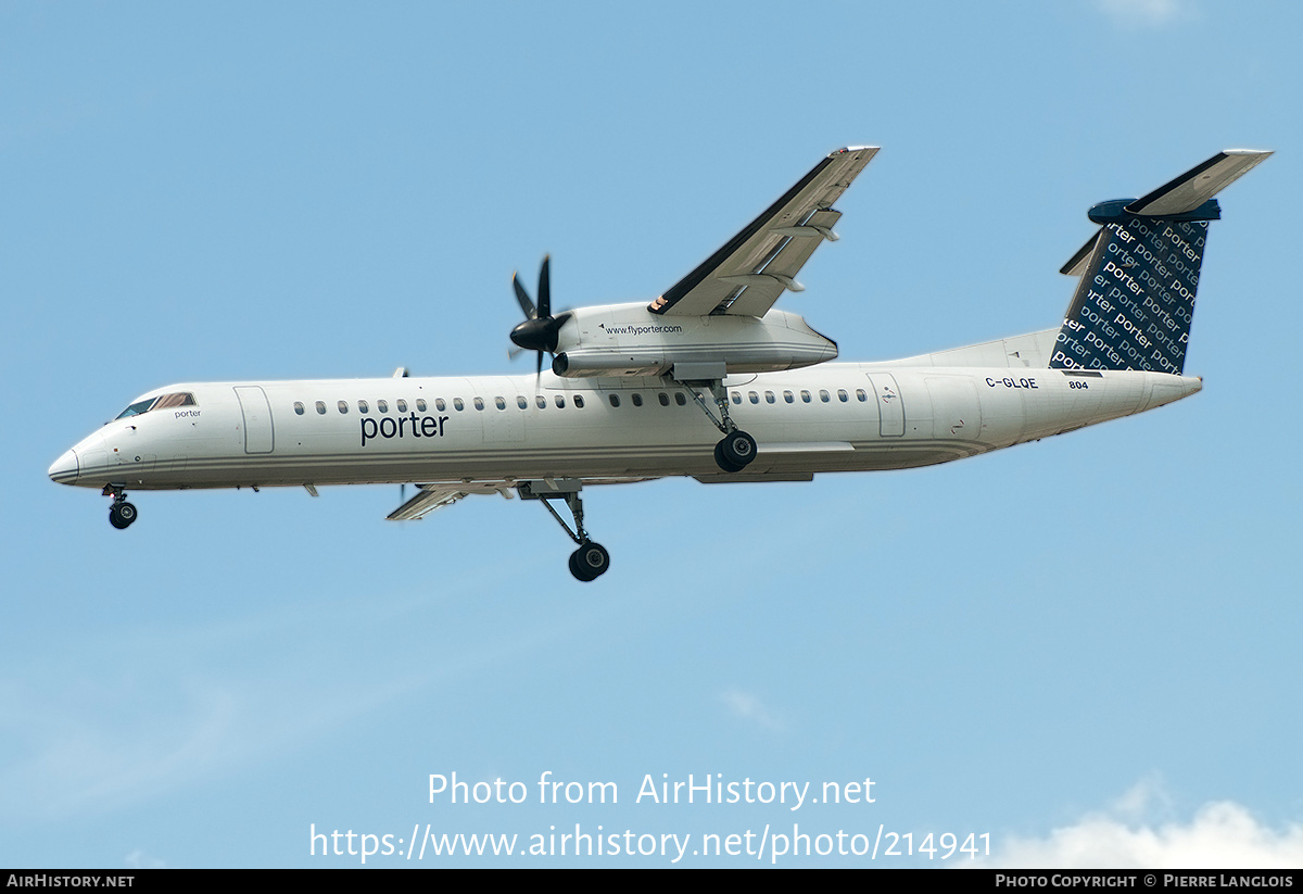 Aircraft Photo of C-GLQE | Bombardier DHC-8-402 Dash 8 | Porter Airlines | AirHistory.net #214941